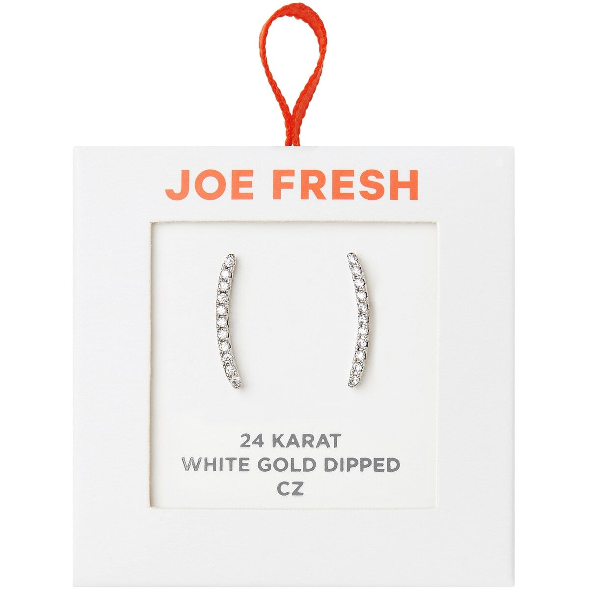 Aros Oruga Bañados en Oro 24K Joe Fresh