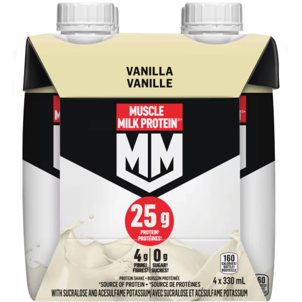 Proteína en Polvo Protein Vainilla Bebida Deportiva Muscle Milk
