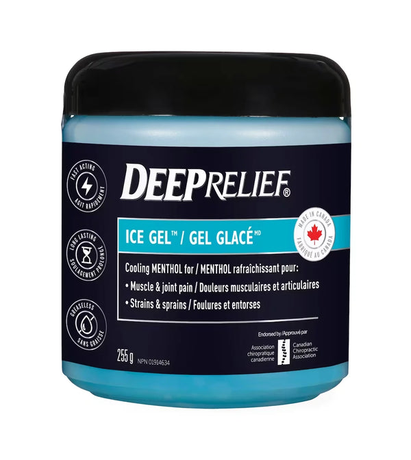 Gel Frío para Músculos y Articulaciones Deep Relief