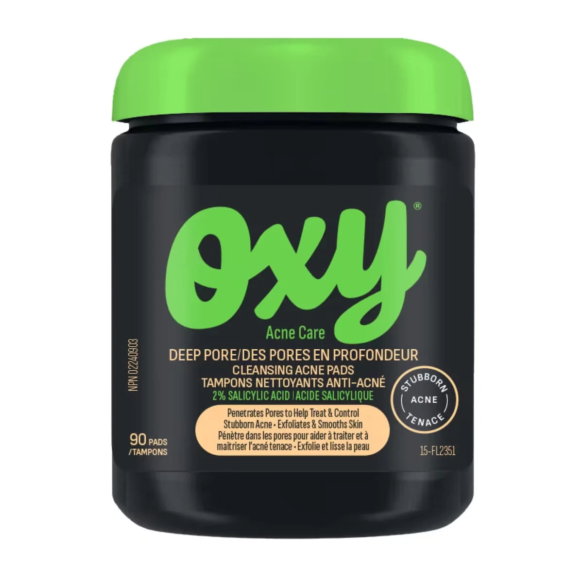 Discos de Limpieza Profunda de Poros con Ácido Salicílico OXY