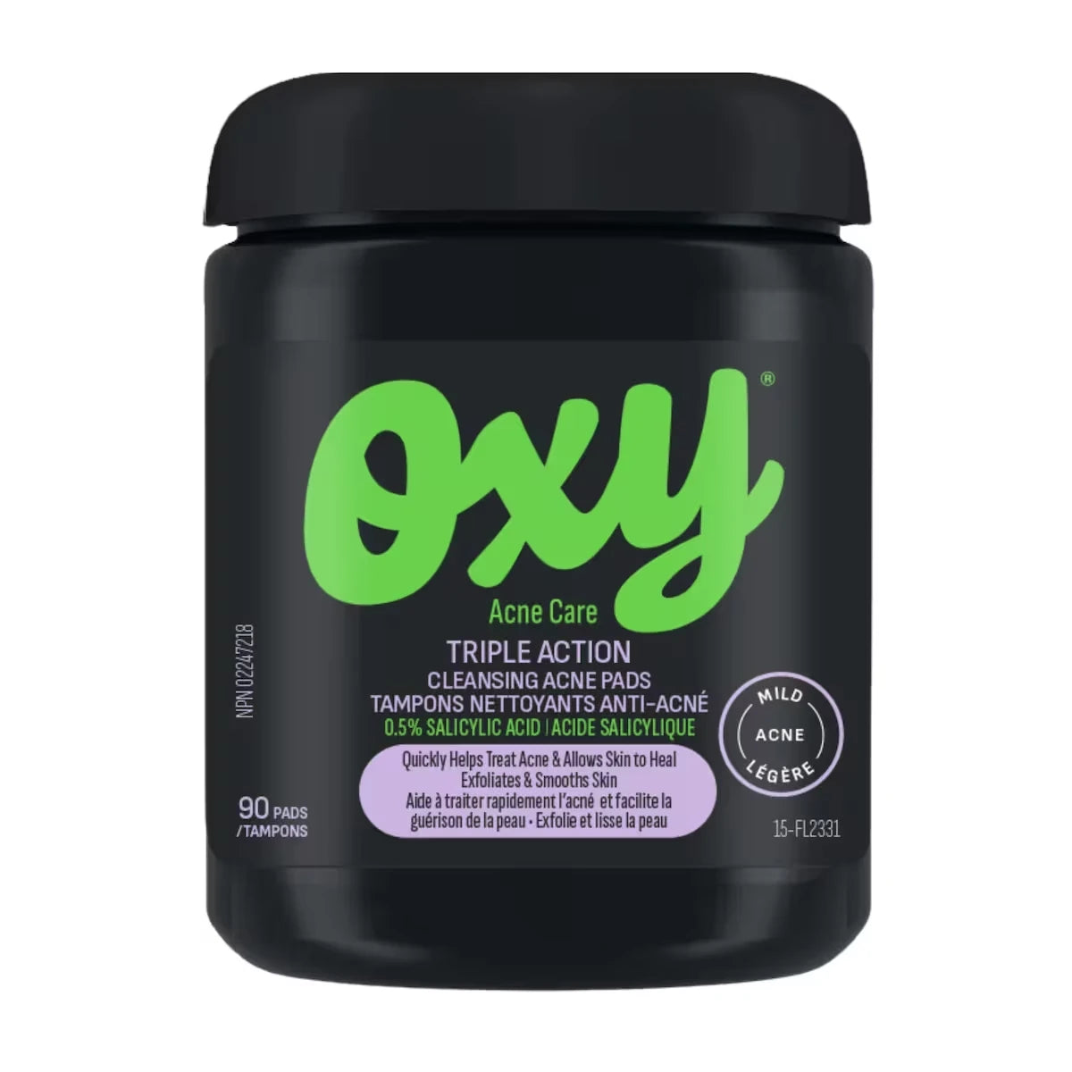 Discos Limpiadores Triple Acción con Ácido Salicílico OXY