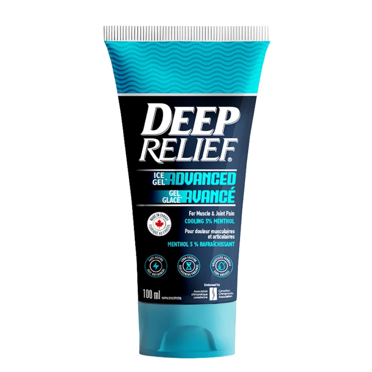 Gel Frío Avanzado Muscular y Articular 100 ml Deep Relief