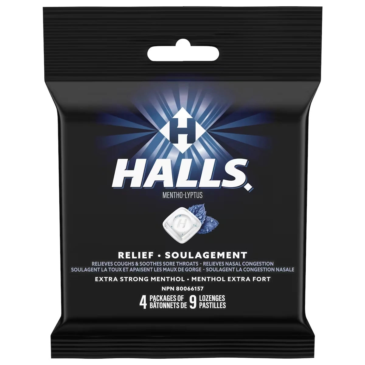 Caramelos para la Garganta Mentho-Lyptus Extra Fuerte Halls