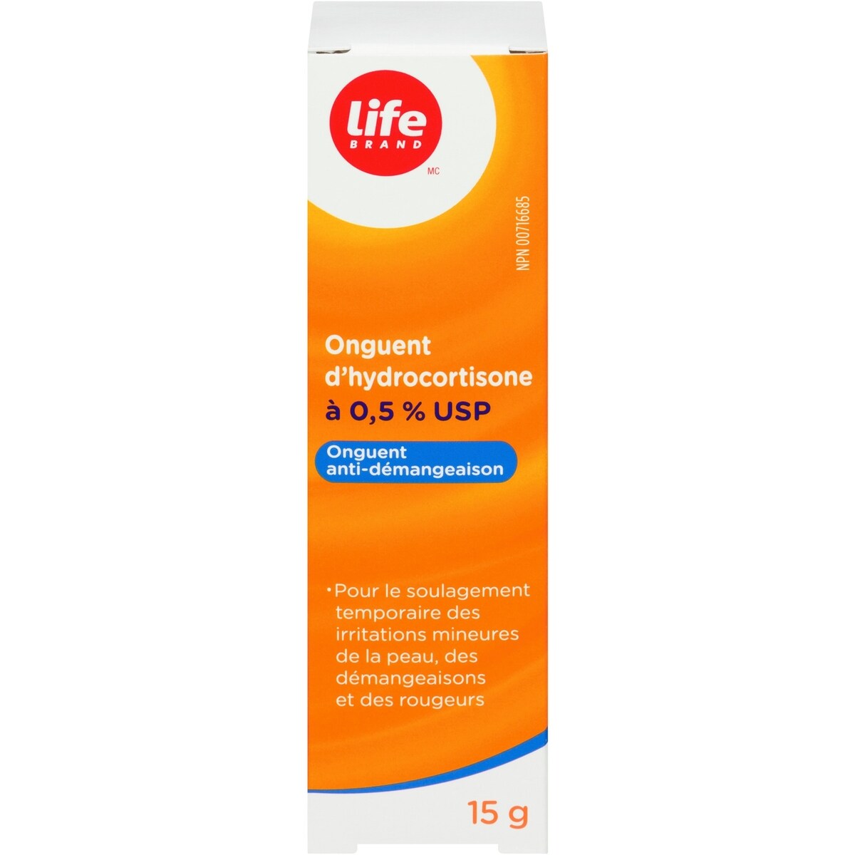 Ungüento de Hidrocortisona 0,5 % USP Life Brand