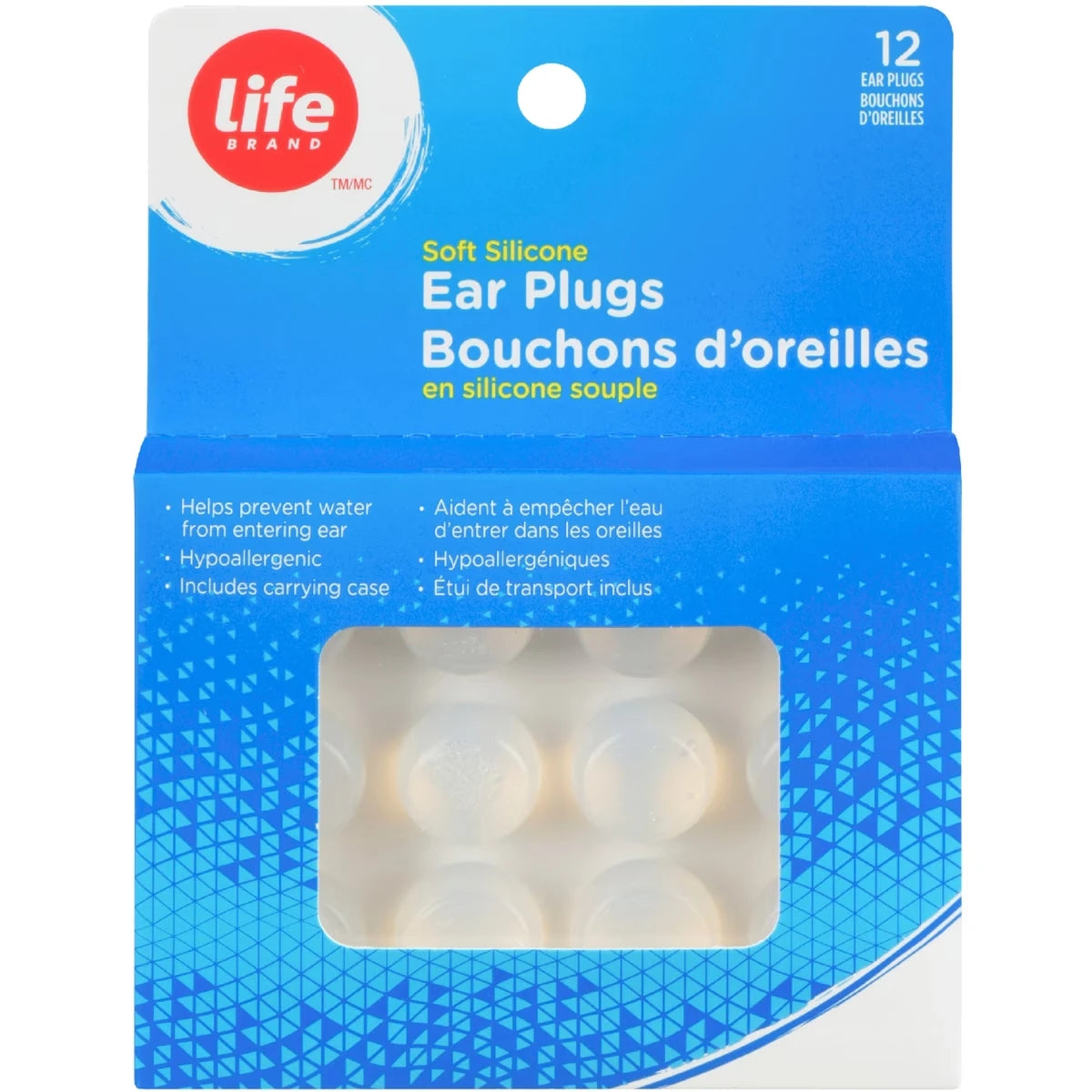 Tapones para Oídos de Silicona Blanda Life Brand