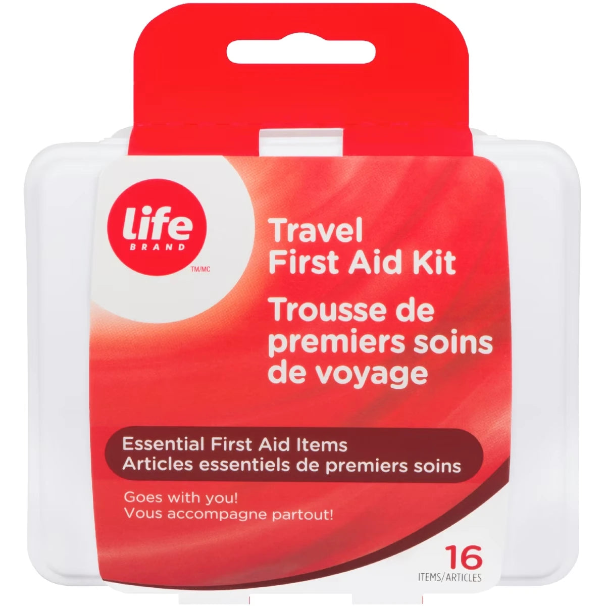 Botiquín de Primeros Auxilios de Viaje 16 Piezas Life Brand