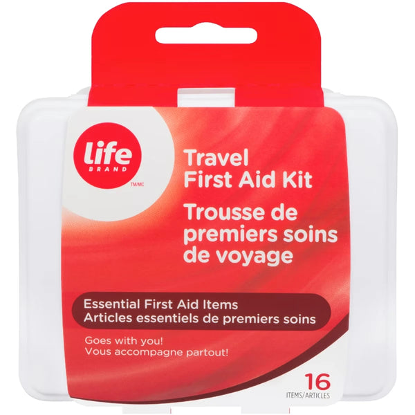 Botiquín de Primeros Auxilios de Viaje 16 Piezas Life Brand