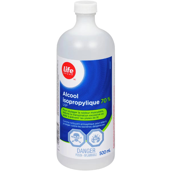 Alcohol Isopropílico 70% Life Brand