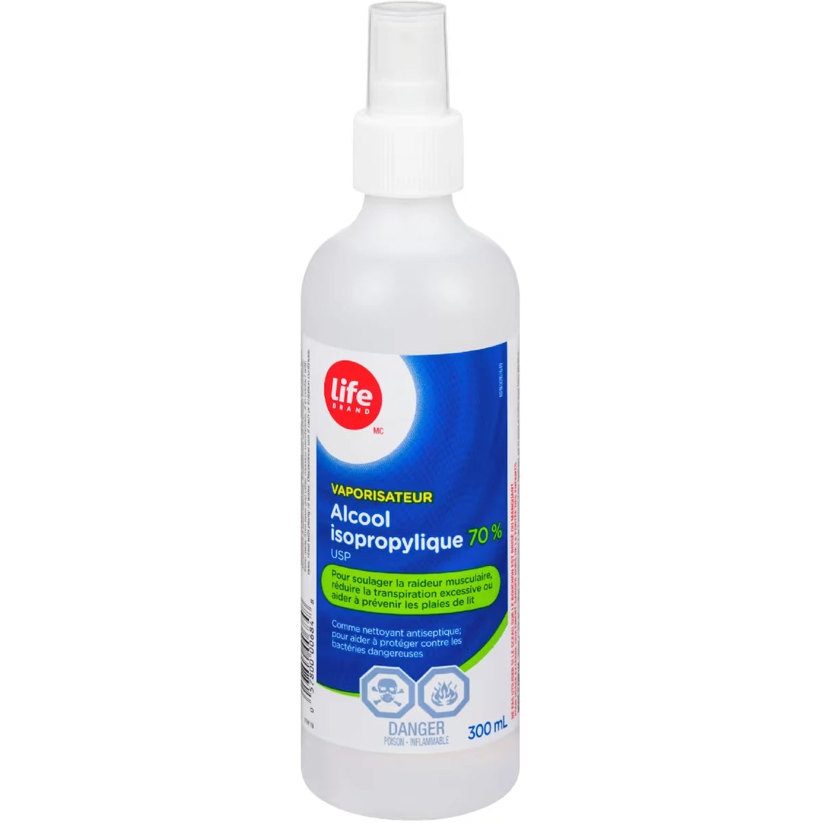 Alcohol Isopropílico 70% en Aerosol Life Brand