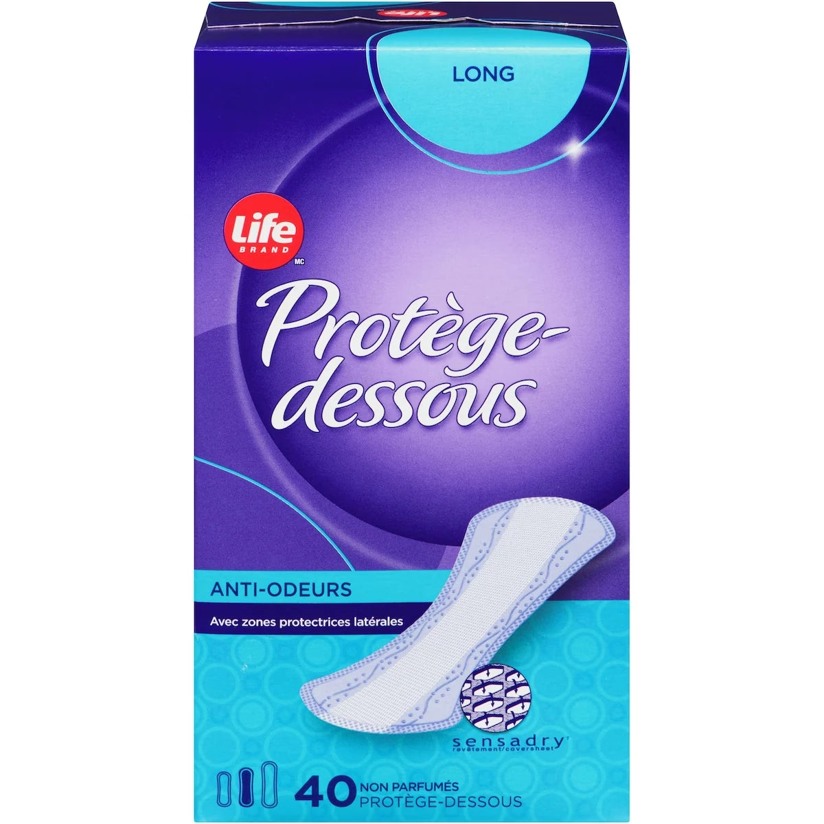 Protectores Diarios Largos Life Brand