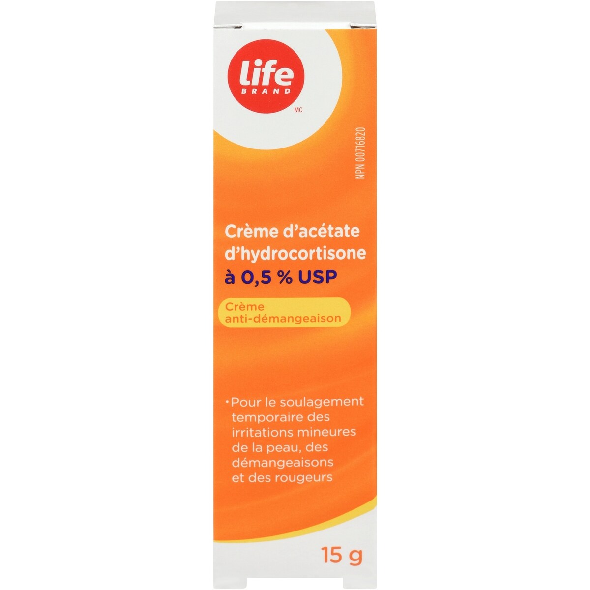 Crema de Acetato de Hidrocortisona 0,5 % Life Brand