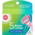 Cartuchos de Afeitar de 5 Hojas Life Brand