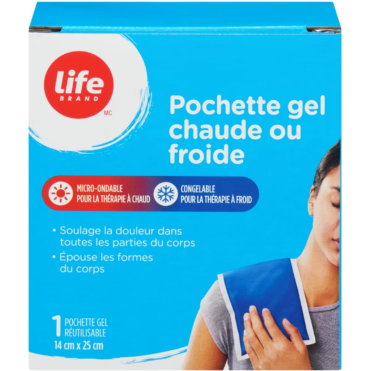 Bolsa de Gel Frío y Calor Life Brand