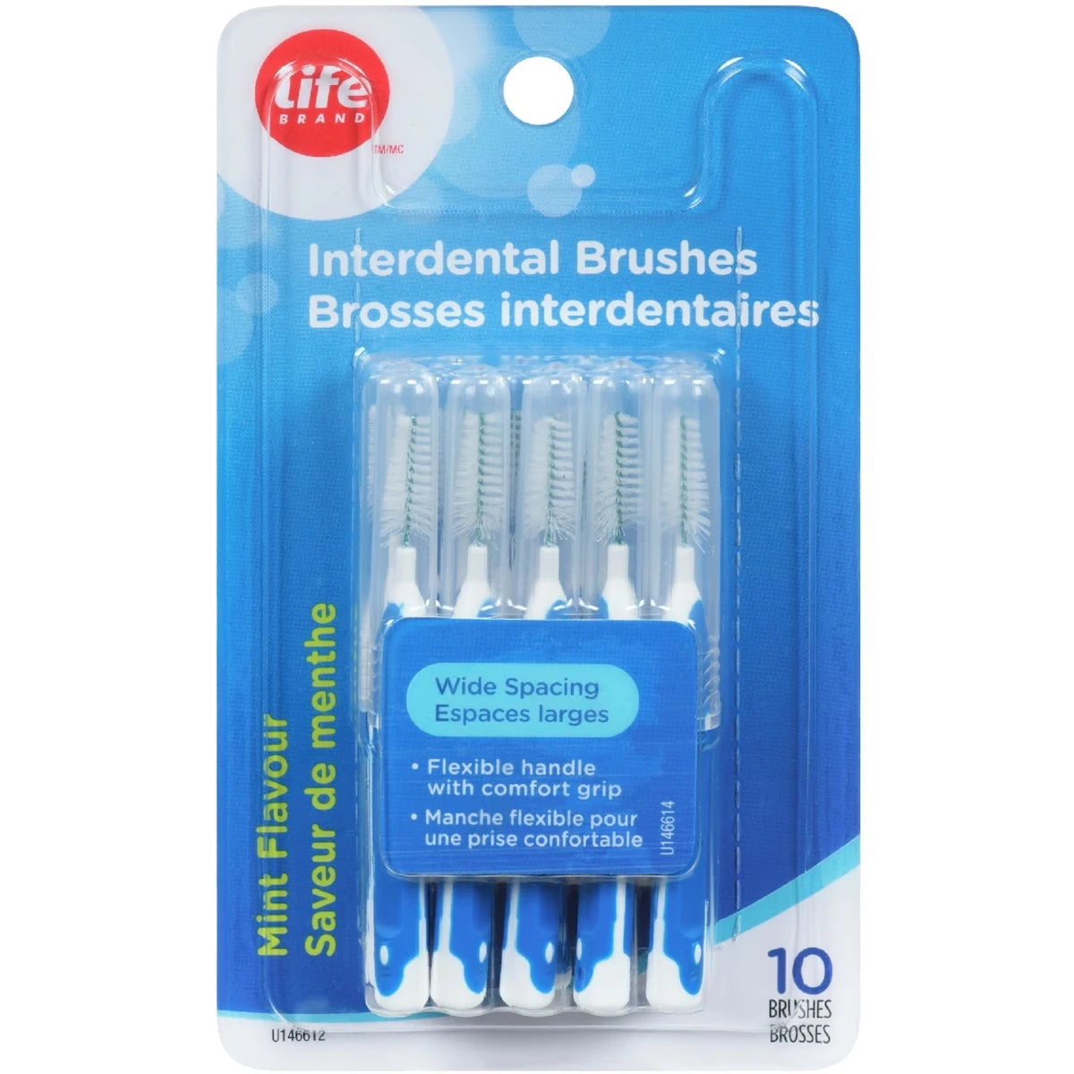 Cepillos Interdentales Espacios Anchos Life Brand
