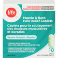 Analgésico en Cápsulas Dolor Muscular y de Espalda Life Brand