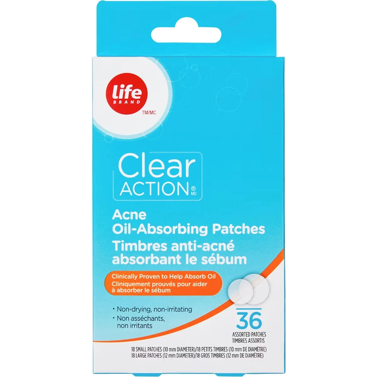 Parches Absorbentes de Grasa para el Acné Life Brand