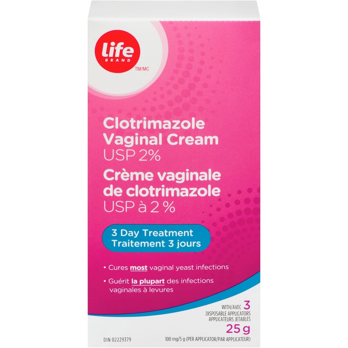 Crema Vaginal de Clotrimazol USP al 2 % Life Brand