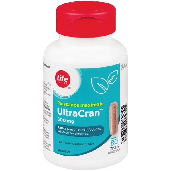 Suplemento Ultra Cran8 Máxima Potencia 500 mg Life Brand