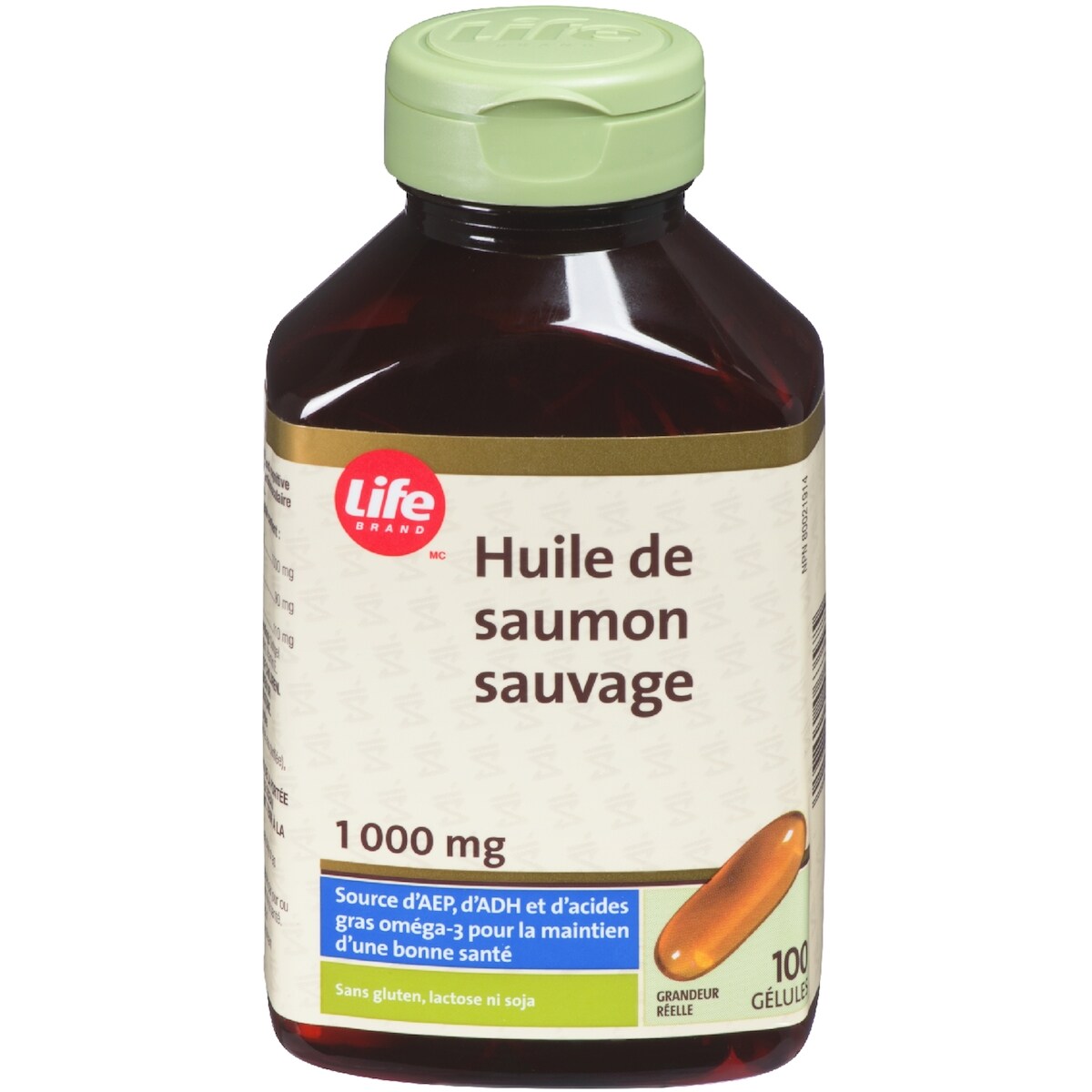 Aceite de Salmón Salvaje 1000 mg Life Brand