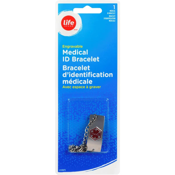 Brazalete de Identificación Médica Adulto Life Brand