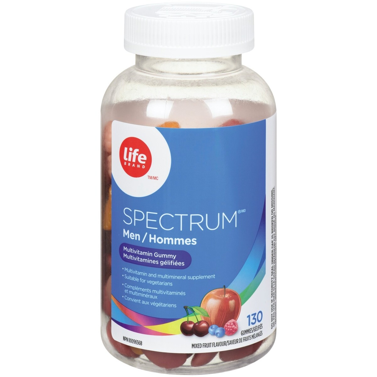 Multivitamínico Spectrum para Hombre en Gomitas Life Brand