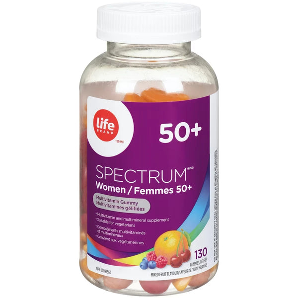 Multivitamínico en Gomitas Spectrum Mujer 50+ Life Brand
