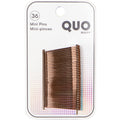 Mini Pinzas para Cabello Color Castaño Quo Beauty