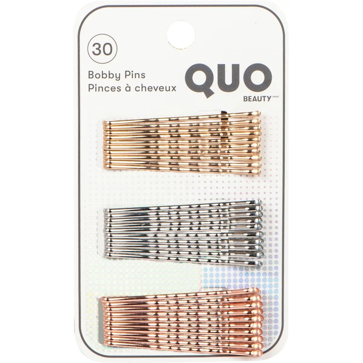 Pinzas Metálicas para el Cabello Quo Beauty