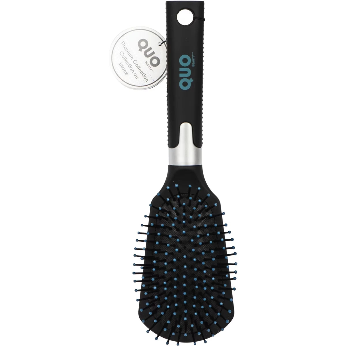 Cepillo de Cabello Acolchado de Titanio Quo Beauty