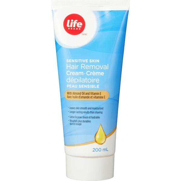 Crema Depilatoria Piel Sensible Life Brand