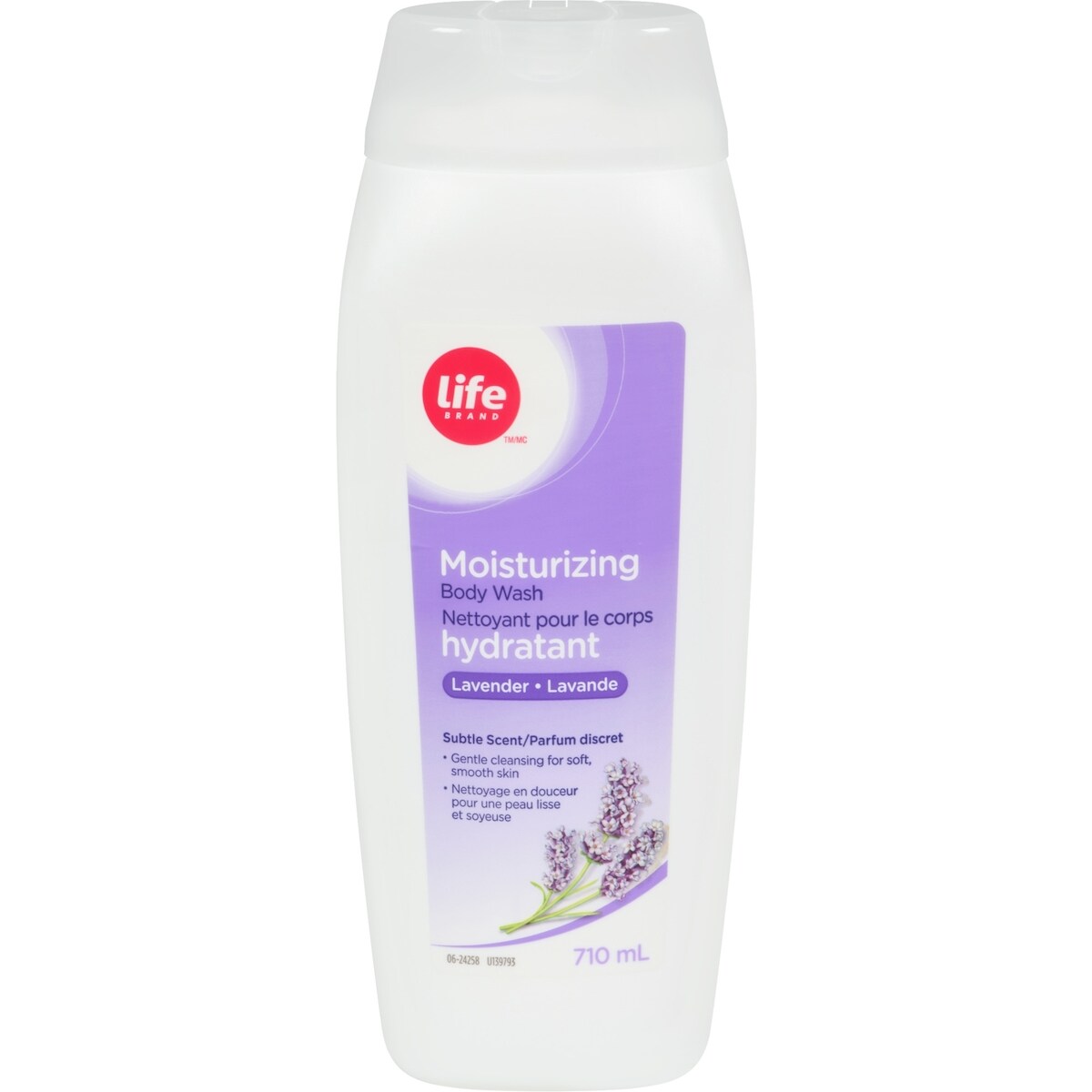 Gel de Ducha Limpiador para el Cuerpo Hidratante Lavanda Life Brand
