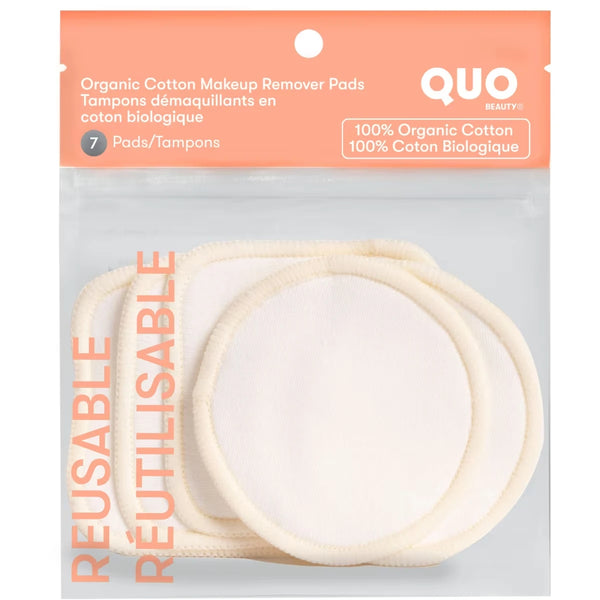 Limpiador Facial Orgánico Cotton Desmaquillante Discos Quo Beauty