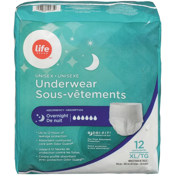 Ropa Interior Unisex Talla Extra Grande Life Brand