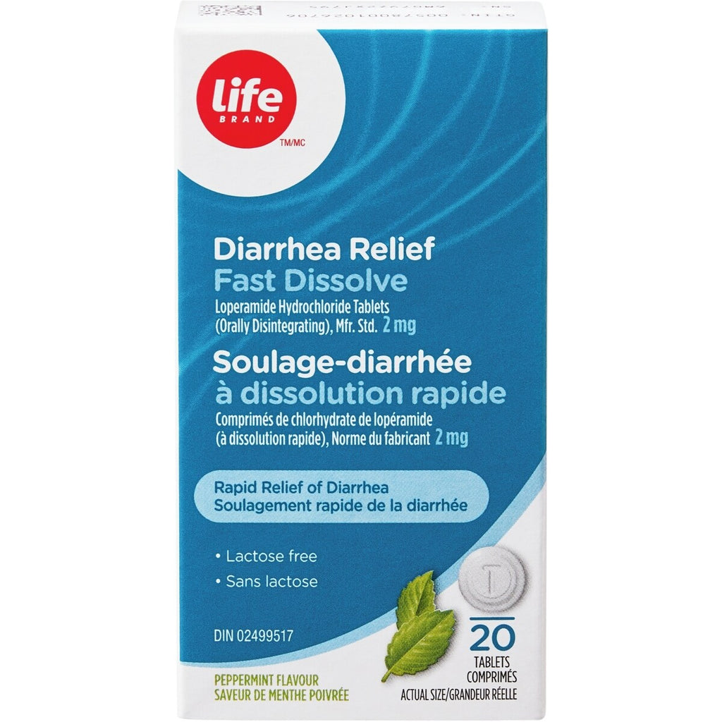 Antidiarreico de Disolución Rápida 10 Unidades Life Brand