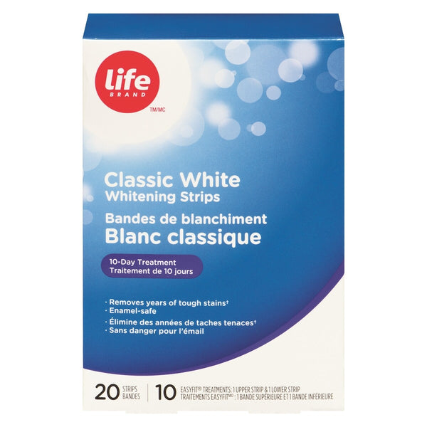 Tiras Blanqueadoras Dentales Life Brand