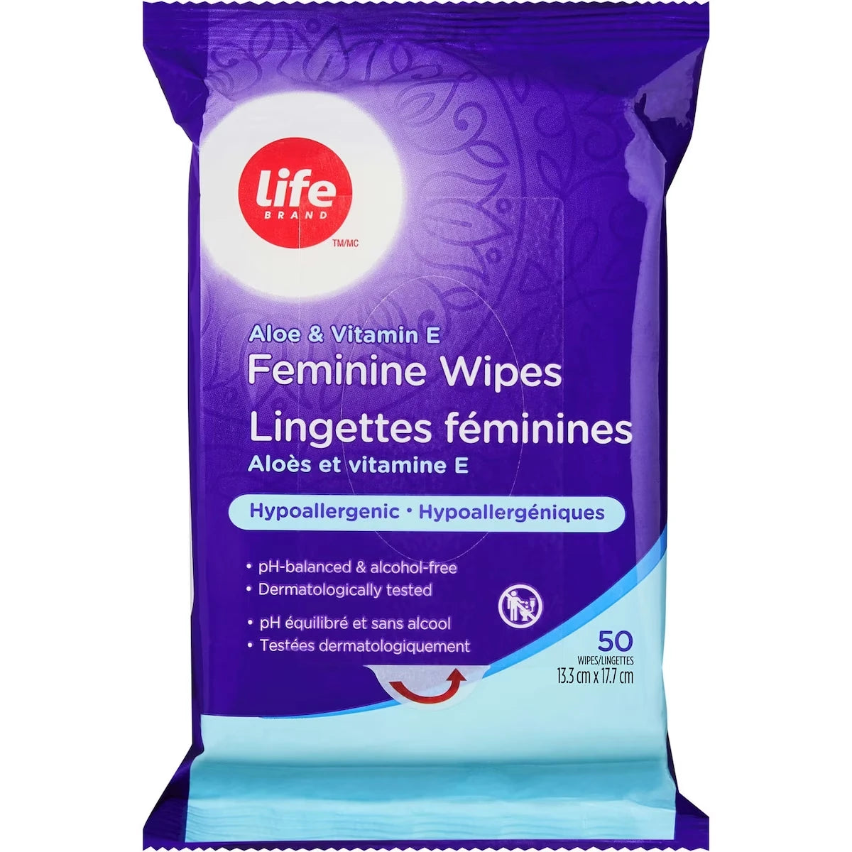 Toallitas Femeninas Life Brand