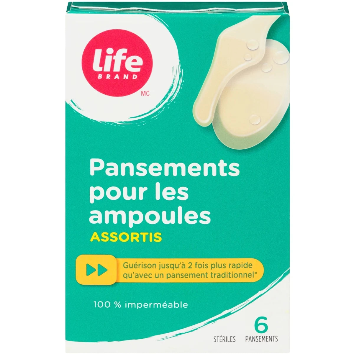 Parches para Ampollas Surtidos Life Brand