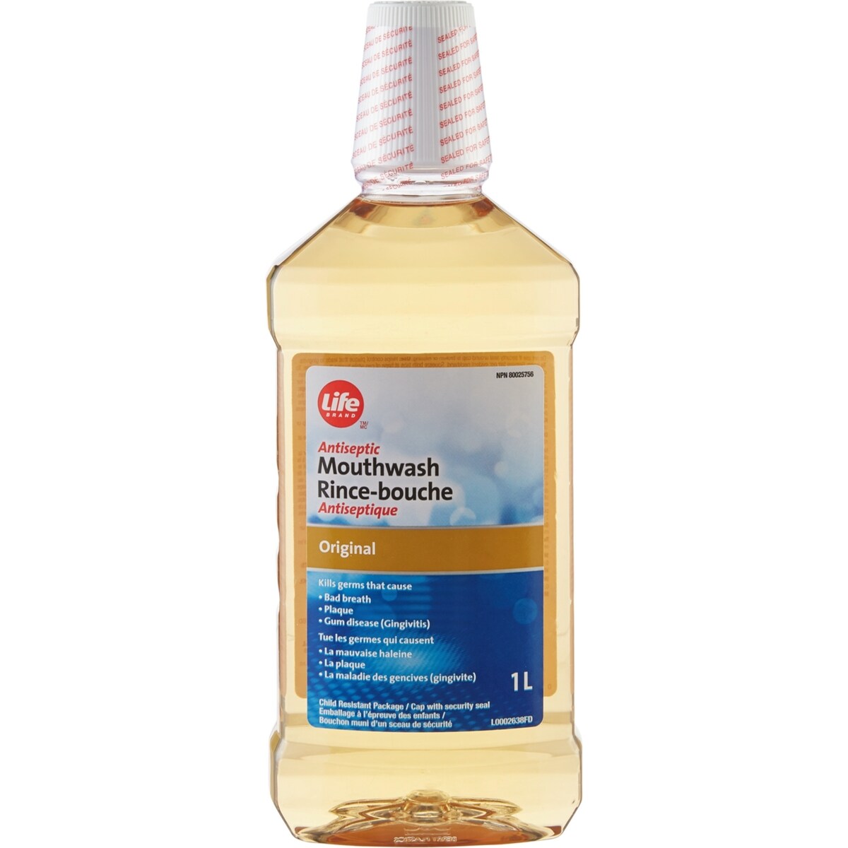 Enjuague Bucal Antiséptico Original Life Brand