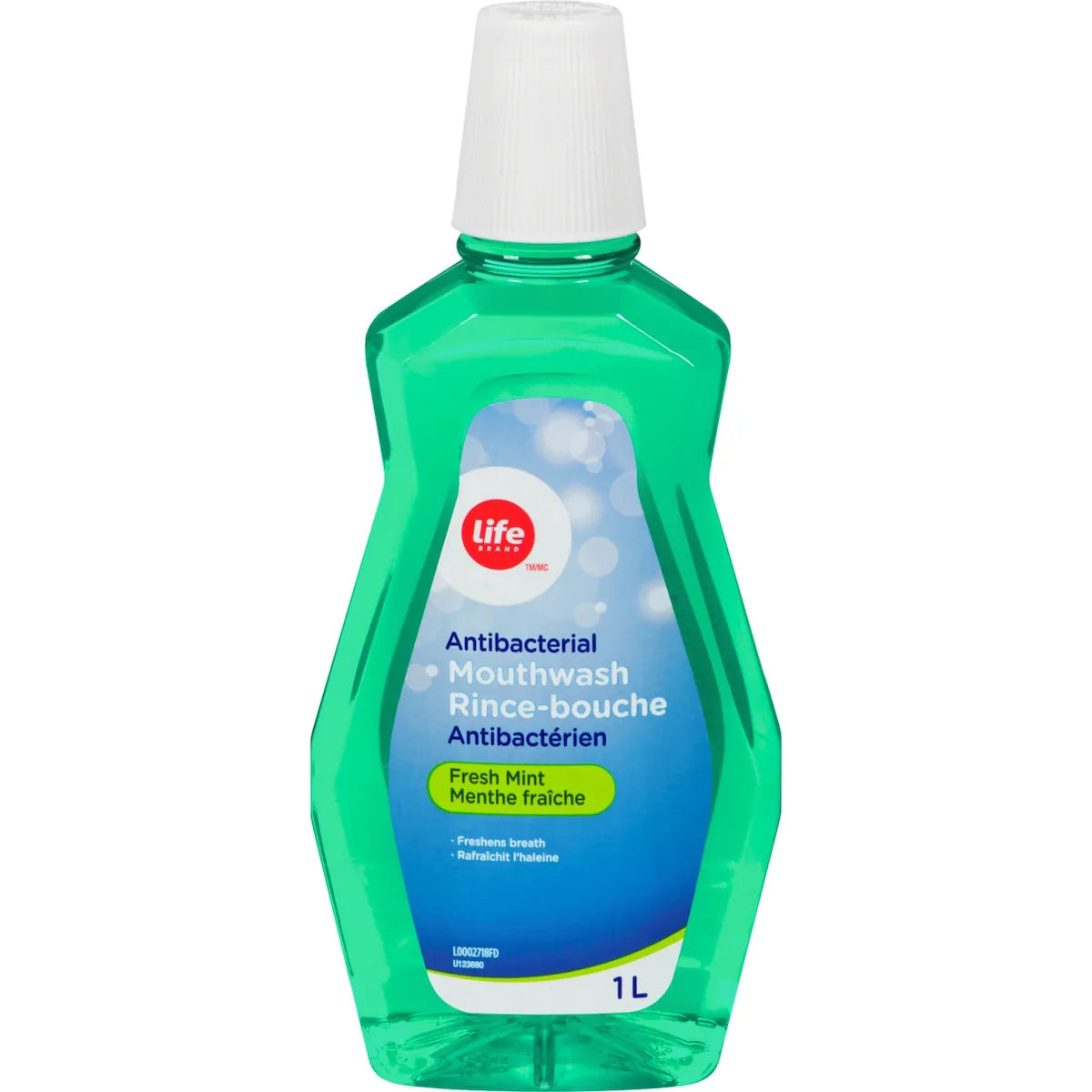 Enjuague Bucal Antibacterial Menta Fresca Life Brand