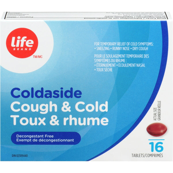 Medicamento para Tos y Resfrío Coldaside Life Brand