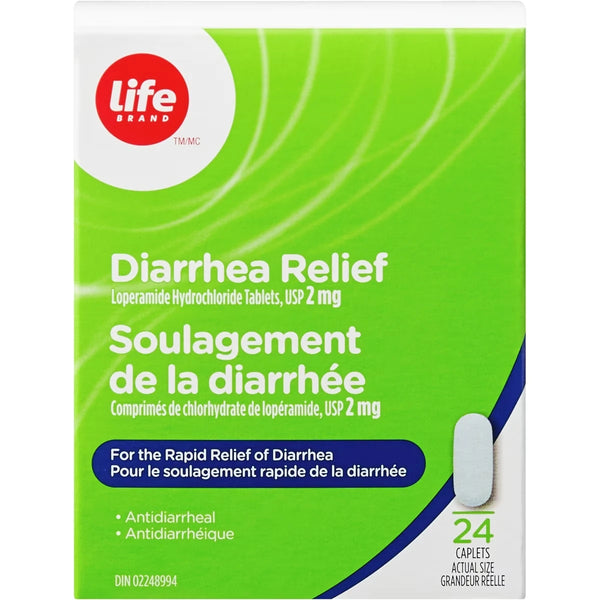 Comprimidos de Clorhidrato de Loperamida Life Brand