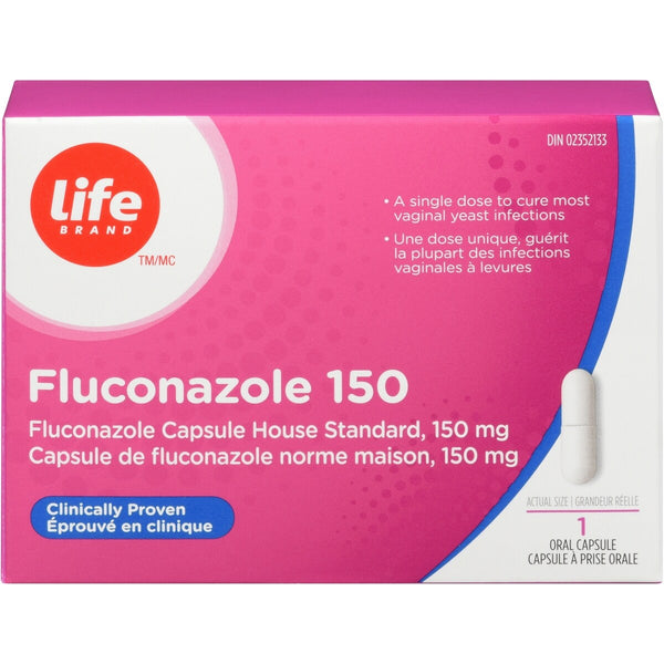 Antifúngico Oral Fluconazol 150 mg Life Brand