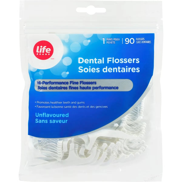 Higiene Bucal Hilo Dental con Horquillas Life Brand