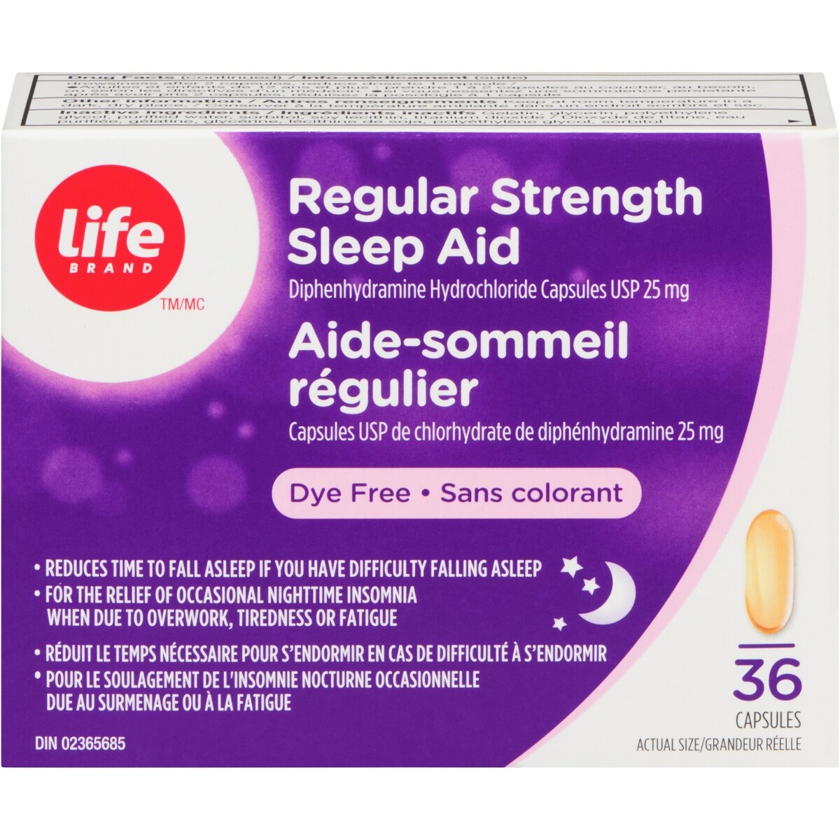 Suplemento para Dormir Regular Life Brand