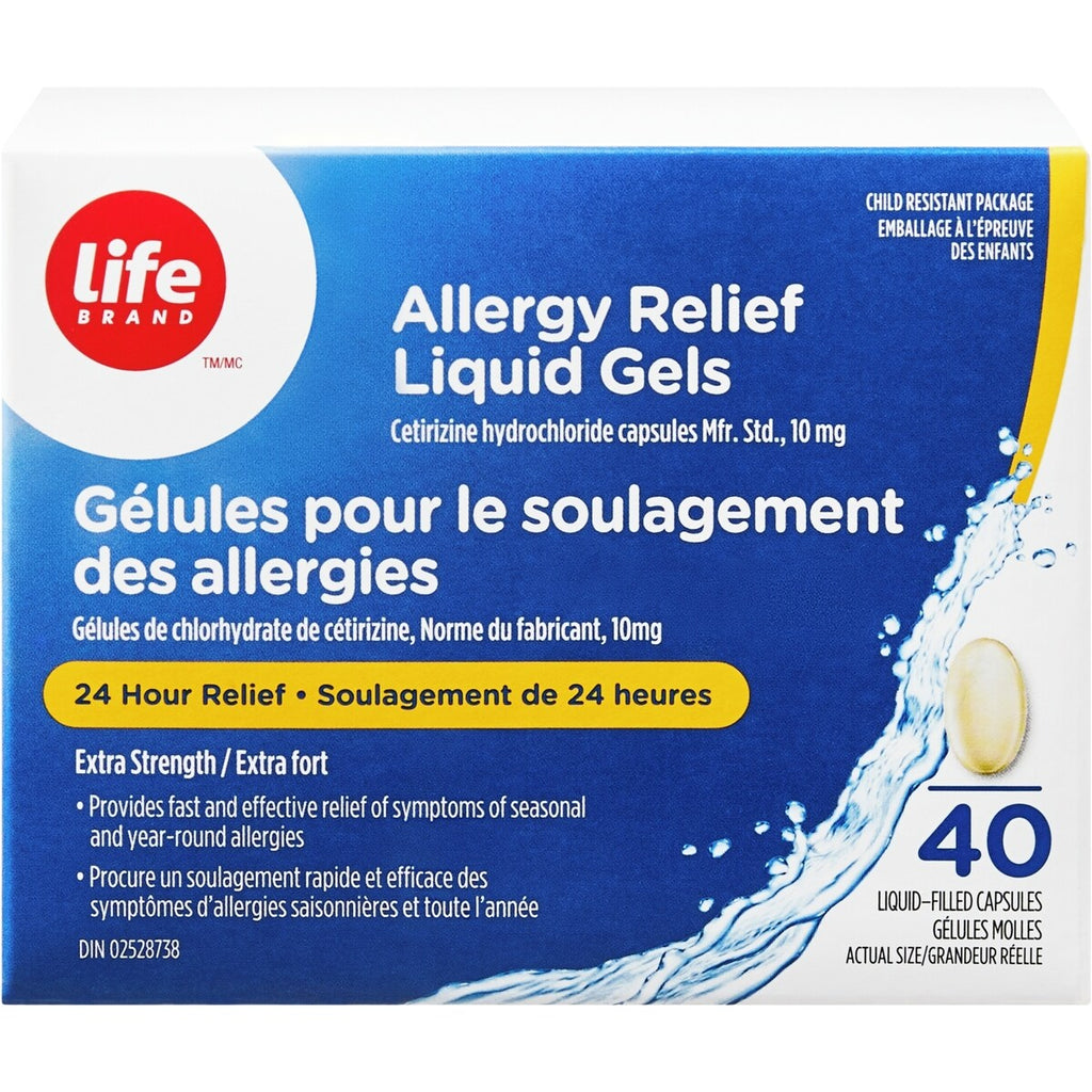 Cápsulas para Alergias 25 unidades Life Brand