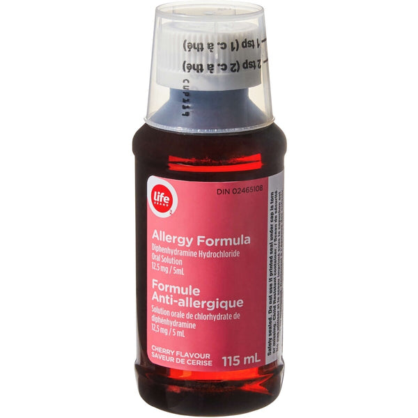 Fórmula Antialérgica 12,5 mg Life Brand