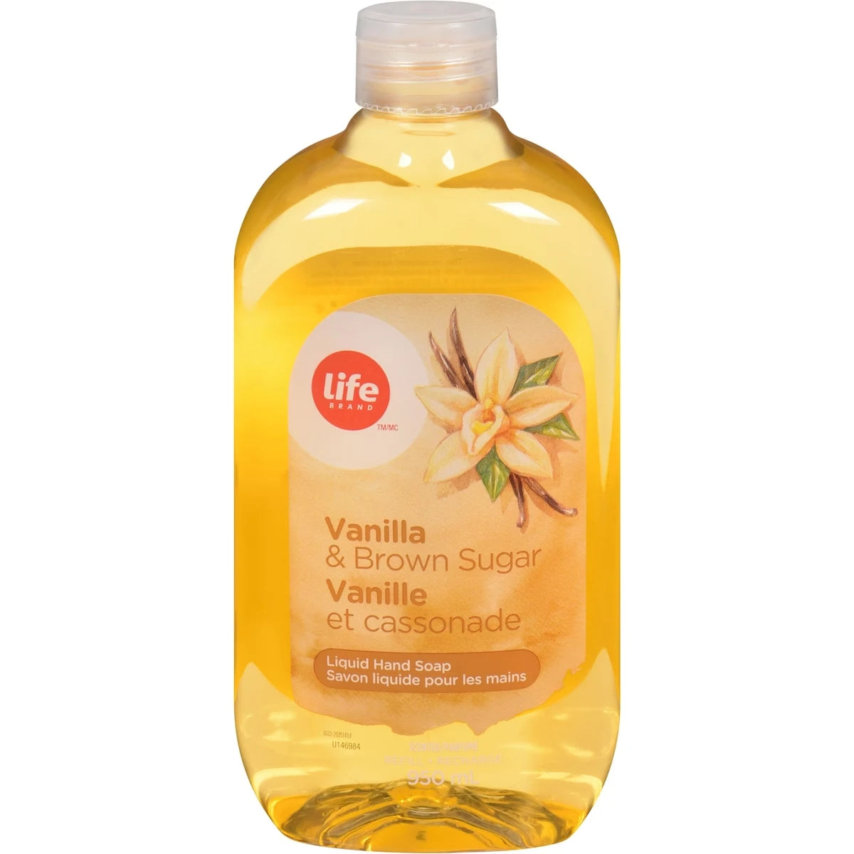 Jabón Líquido Vainilla y Azúcar Rubia para las Manos Life Brand