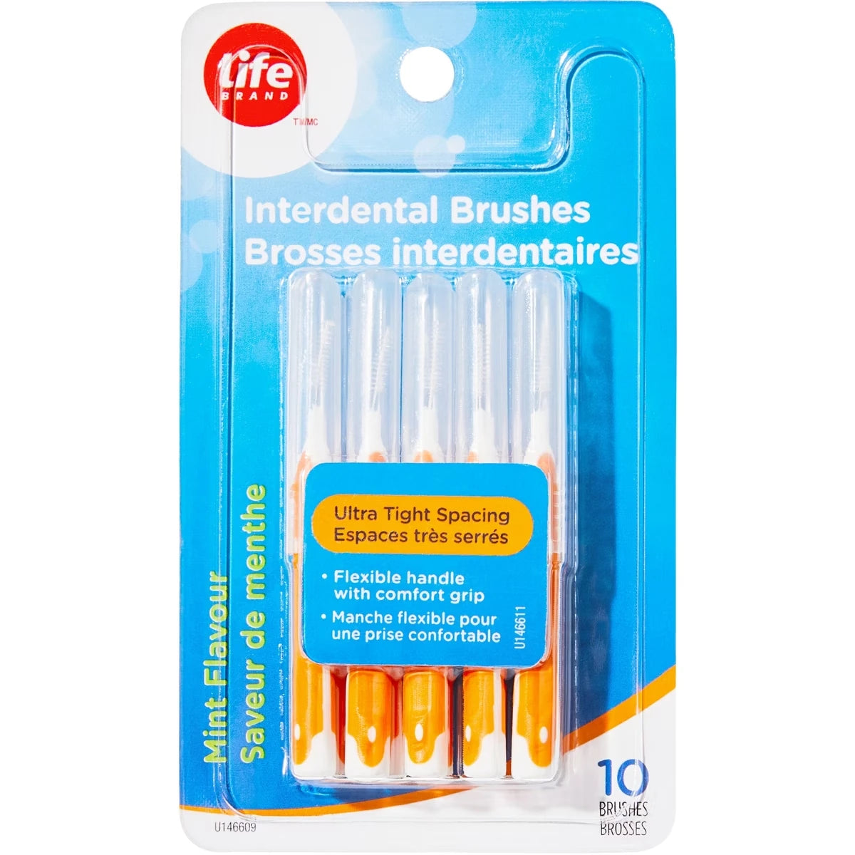 Cepillos Interdentales Espacios Muy Estrechos Life Brand