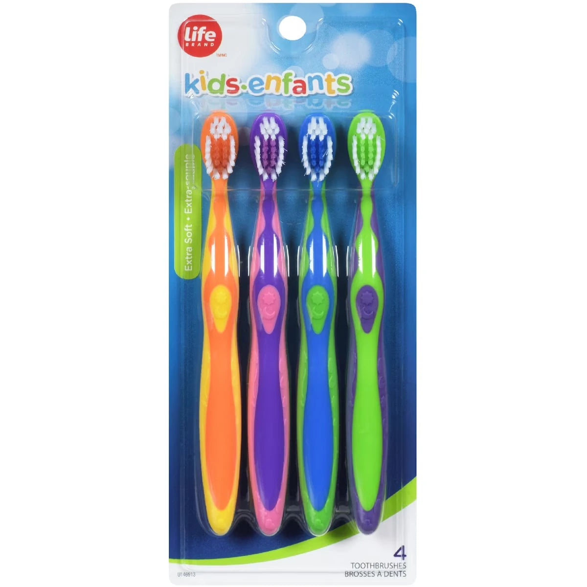 Higiene Bucal Niños Cepillo De Dientes Extra Suave Life Brand