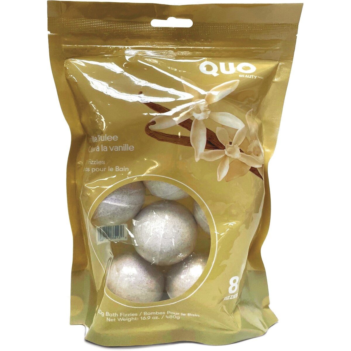 Bombas de Baño Crema de Vainilla Quo Beauty